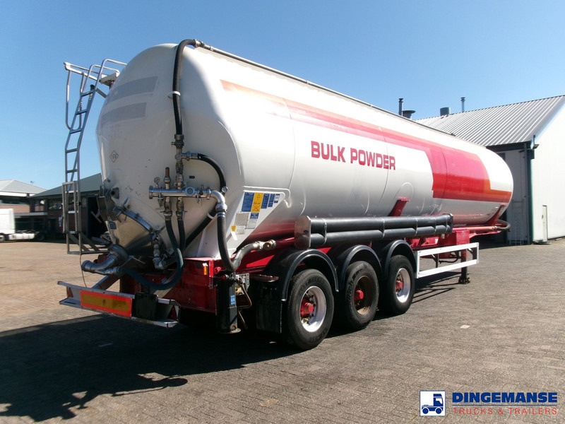 Feldbinder Powder tank alu (tipping) 60 m3 - Полуремарке цистерна: снимка 4 Feldbinder Powder tank alu (tipping) 60 m3 - Полуремарке цистерна: снимка 4