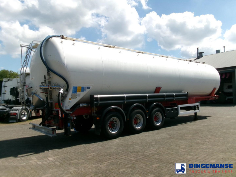 Feldbinder Powder tank alu (tipping) 63 m3 - Полуремарке цистерна: снимка 3 Feldbinder Powder tank alu (tipping) 63 m3 - Полуремарке цистерна: снимка 3