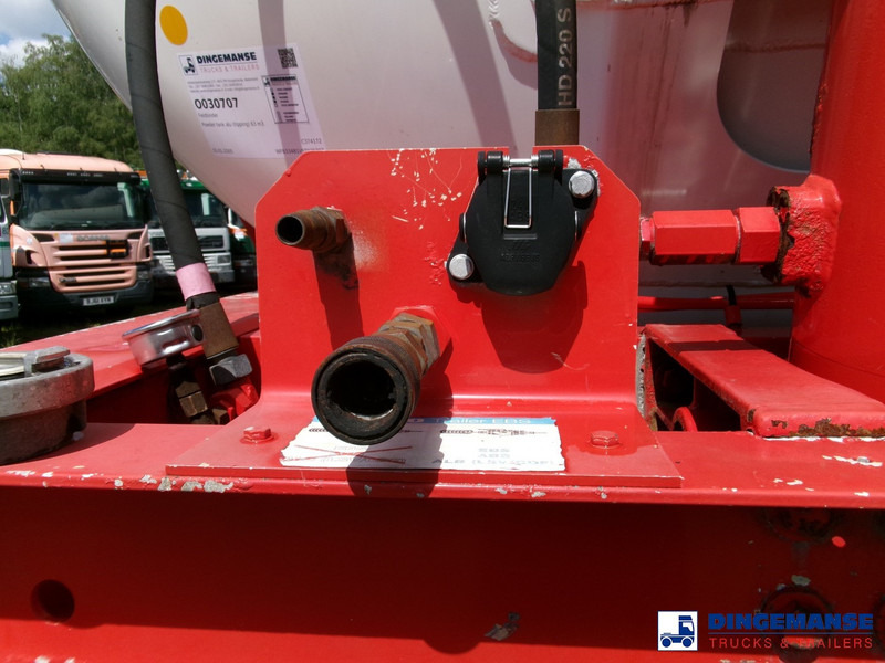 Бус самосвал Feldbinder Powder tank alu (tipping) 63 m3: снимка 8