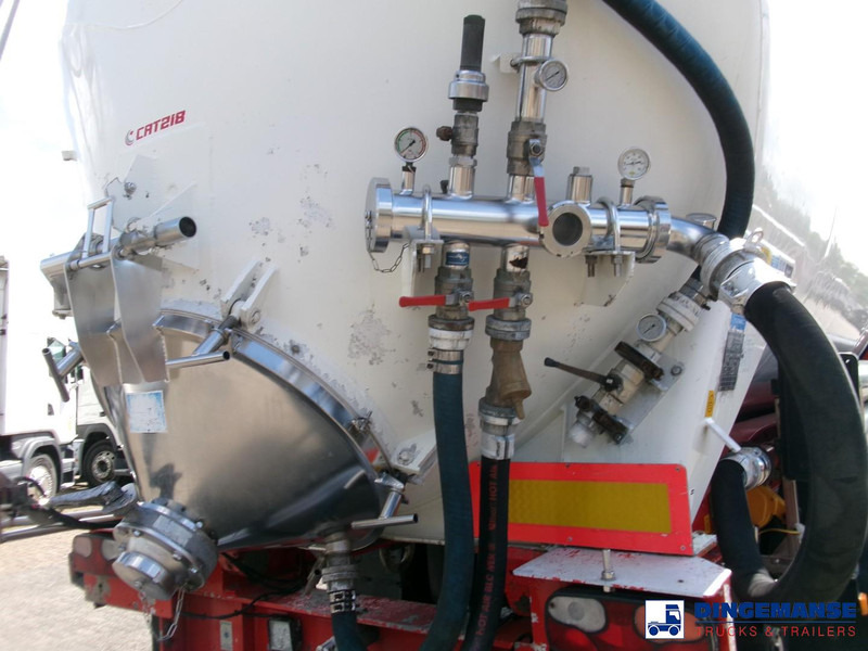 Feldbinder Powder tank alu (tipping) 63 m3 - Полуремарке цистерна: снимка 5 Feldbinder Powder tank alu (tipping) 63 m3 - Полуремарке цистерна: снимка 5