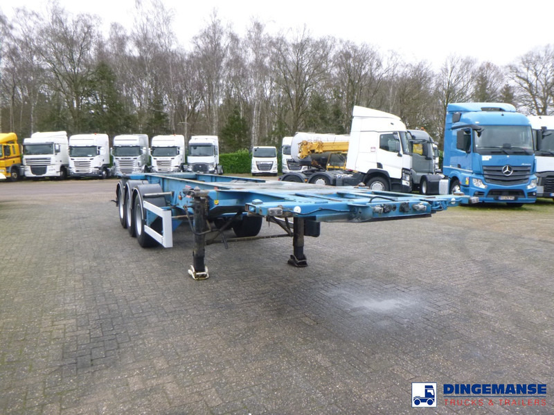 Fruehauf 3-axle container chassis 20, 30 ft - Контейнеровоз/ Сменна каросерия полуремарке: снимка 2 Fruehauf 3-axle container chassis 20, 30 ft - Контейнеровоз/ Сменна каросерия полуремарке: снимка 2