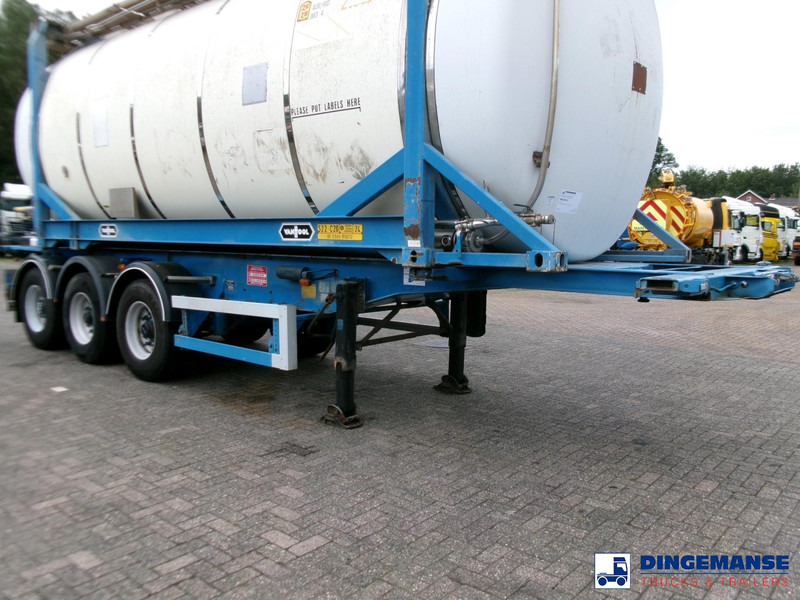 Fruehauf Container trailer 20-30 ft + ADR - Контейнеровоз/ Сменна каросерия полуремарке: снимка 2 Fruehauf Container trailer 20-30 ft + ADR - Контейнеровоз/ Сменна каросерия полуремарке: снимка 2