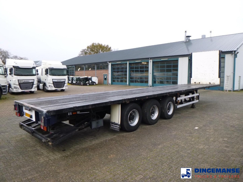Groenewegen 3-axle platform trailer DRO-12-27 39 t - Бордово полуремарке/ Платформа: снимка 4 Groenewegen 3-axle platform trailer DRO-12-27 39 t - Бордово полуремарке/ Платформа: снимка 4