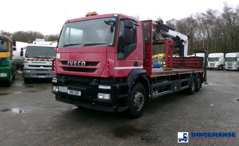 Iveco AD260S31Y 6x2 RHD + Hiab 144 DLS-2 Pro - Камион с кран: снимка 1 Iveco AD260S31Y 6x2 RHD + Hiab 144 DLS-2 Pro - Камион с кран: снимка 1