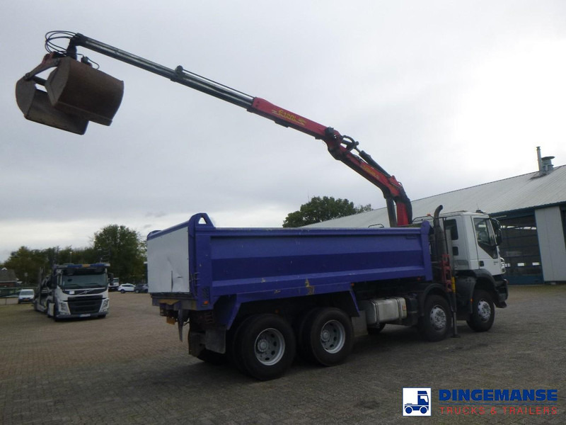 Iveco AD340T36 8x4 RHD tipper + Palfinger E120 plus + grapple - Камион с кран: снимка 4 Iveco AD340T36 8x4 RHD tipper + Palfinger E120 plus + grapple - Камион с кран: снимка 4