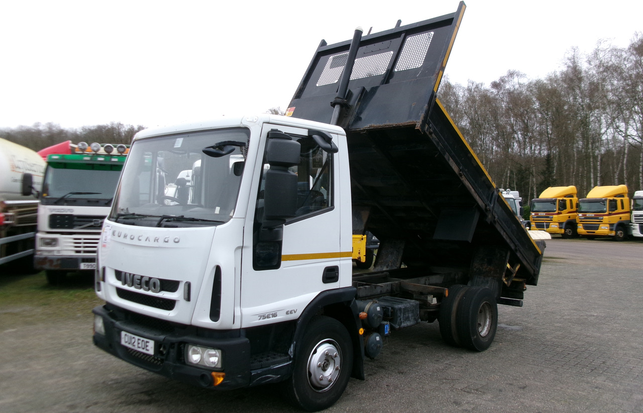 Самосвал камион Iveco Eurocargo 75E16 4x2 RHD tipper 7.5 t: снимка 1
