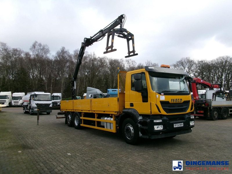 Iveco Stralis 310 6x2 Euro 6 + Atlas 129.3V A11 crane - Камион с кран: снимка 2 Iveco Stralis 310 6x2 Euro 6 + Atlas 129.3V A11 crane - Камион с кран: снимка 2