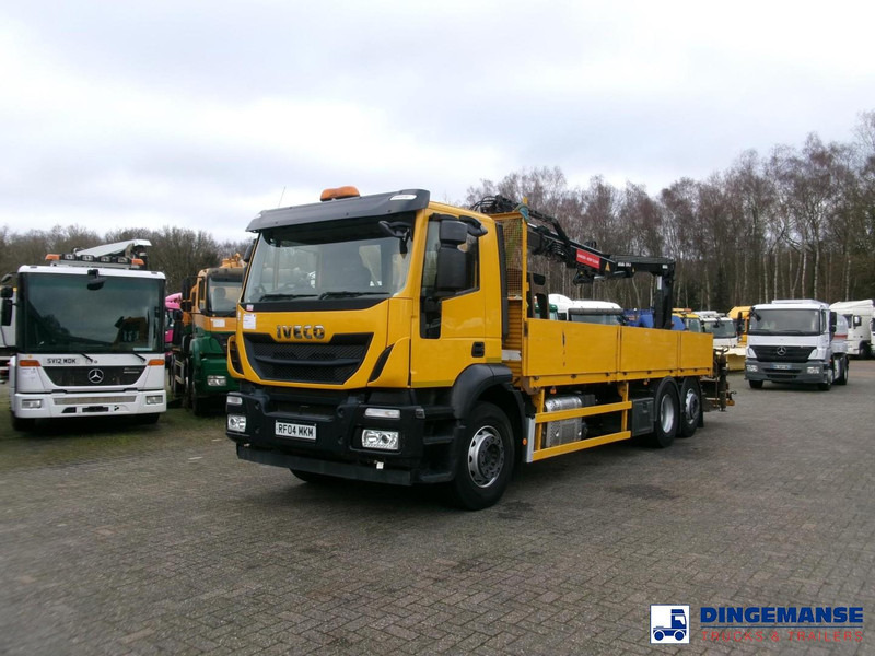 Iveco Stralis 310 6x2 Euro 6 + Atlas 129.3V A11 crane - Камион с кран: снимка 5 Iveco Stralis 310 6x2 Euro 6 + Atlas 129.3V A11 crane - Камион с кран: снимка 5