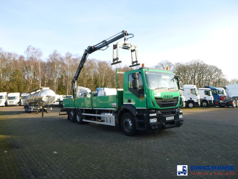Iveco Stralis 310 6x2 Euro 6 RHD + Atlas 129.3 crane - Камион с кран: снимка 2 Iveco Stralis 310 6x2 Euro 6 RHD + Atlas 129.3 crane - Камион с кран: снимка 2