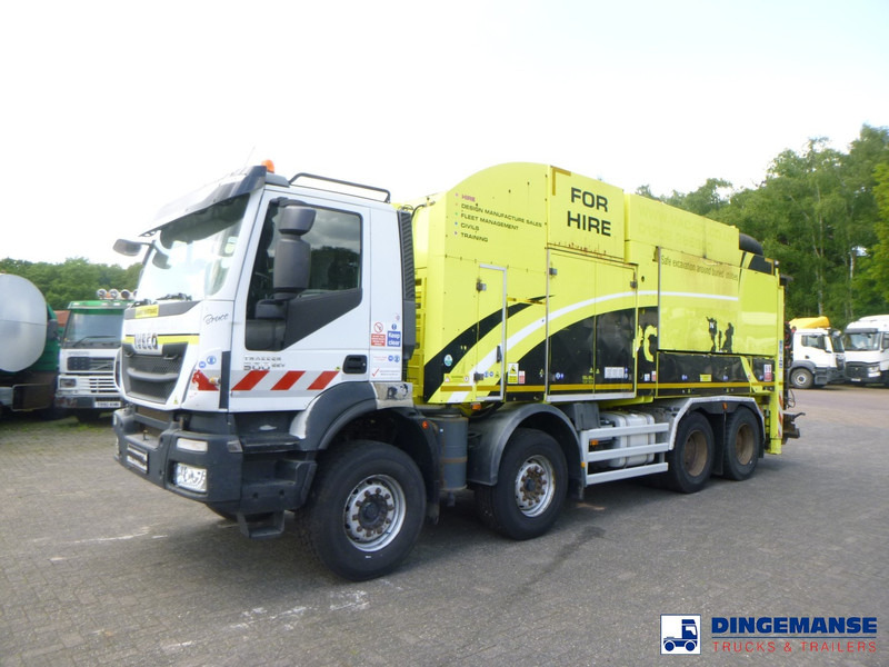 Iveco Trakker 500 8x4 MTS vacuum excavator / Saugbagger - Каналопочистваща машина: снимка 1 Iveco Trakker 500 8x4 MTS vacuum excavator / Saugbagger - Каналопочистваща машина: снимка 1