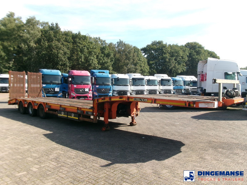 KING 3-axle semi-lowbed trailer 44T + ramps - Нискорамна площадка полуремарке: снимка 2 KING 3-axle semi-lowbed trailer 44T + ramps - Нискорамна площадка полуремарке: снимка 2