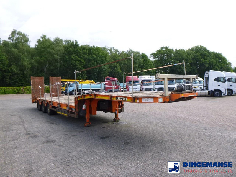 KING 3-axle semi-lowbed trailer 44T + ramps - Нискорамна площадка полуремарке: снимка 2 KING 3-axle semi-lowbed trailer 44T + ramps - Нискорамна площадка полуремарке: снимка 2