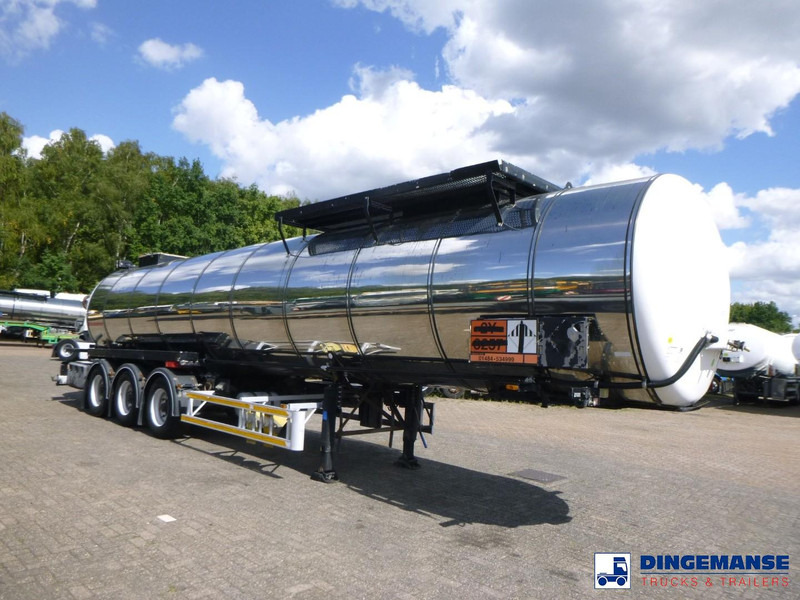 Kässbohrer Bitumen tank inox 33 m3 / 1 comp - Ремарке цистерна: снимка 2 Kässbohrer Bitumen tank inox 33 m3 / 1 comp - Ремарке цистерна: снимка 2