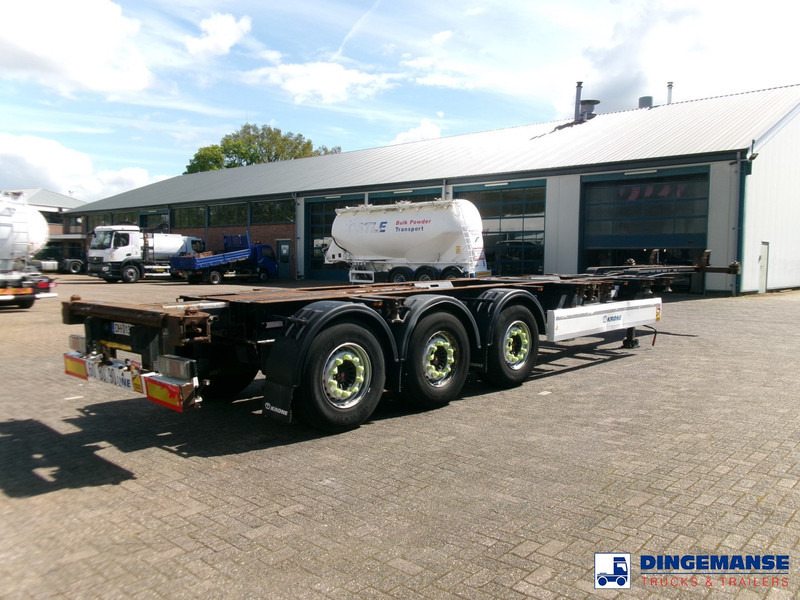 Krone 3-axle container trailer 20-30-40-45 ft DA08LNA - Контейнеровоз/ Сменна каросерия полуремарке: снимка 4 Krone 3-axle container trailer 20-30-40-45 ft DA08LNA - Контейнеровоз/ Сменна каросерия полуремарке: снимка 4