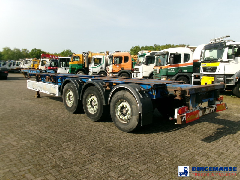 Krone 3-axle container trailer 20-30-40-45 ft SDC27 - Контейнеровоз/ Сменна каросерия полуремарке: снимка 3 Krone 3-axle container trailer 20-30-40-45 ft SDC27 - Контейнеровоз/ Сменна каросерия полуремарке: снимка 3