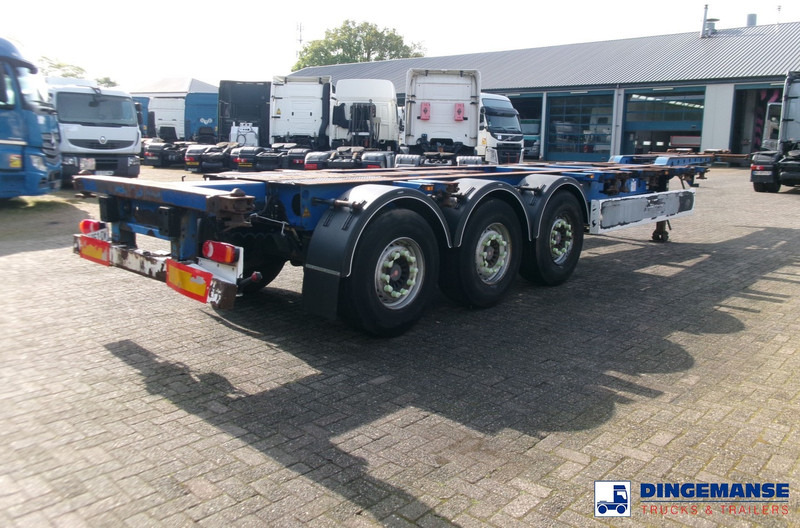 Krone 3-axle container trailer 20-30-40-45 ft SDC27 - Контейнеровоз/ Сменна каросерия полуремарке: снимка 4 Krone 3-axle container trailer 20-30-40-45 ft SDC27 - Контейнеровоз/ Сменна каросерия полуремарке: снимка 4
