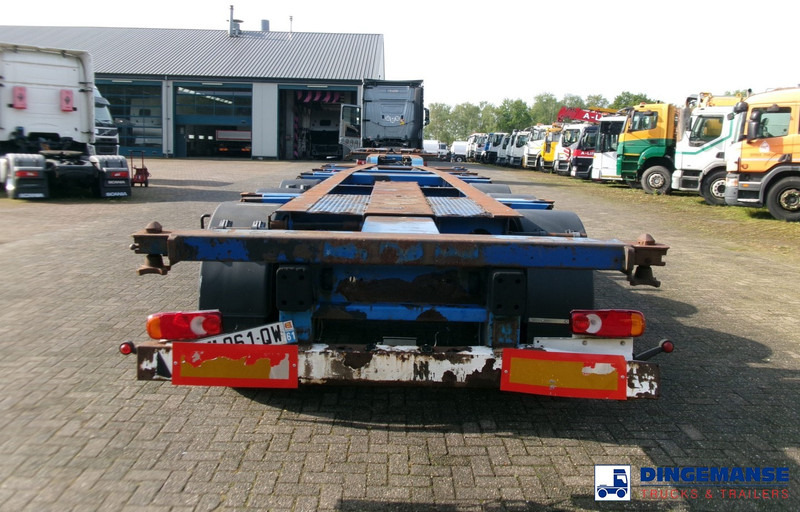 Krone 3-axle container trailer 20-30-40-45 ft SDC27 - Контейнеровоз/ Сменна каросерия полуремарке: снимка 5 Krone 3-axle container trailer 20-30-40-45 ft SDC27 - Контейнеровоз/ Сменна каросерия полуремарке: снимка 5