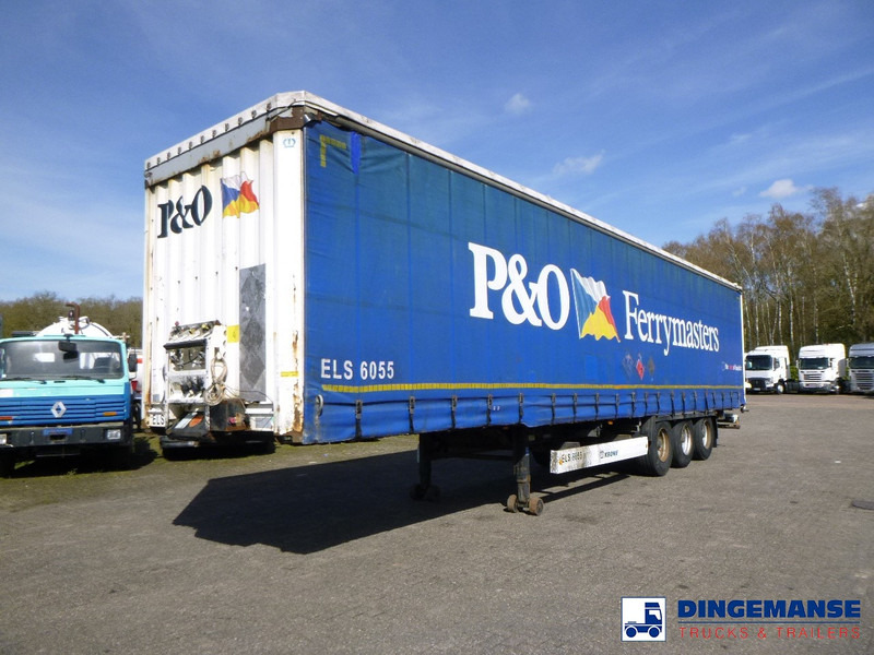 Krone Curtain side trailer SD - Брезентово полуремарке: снимка 1 Krone Curtain side trailer SD - Брезентово полуремарке: снимка 1