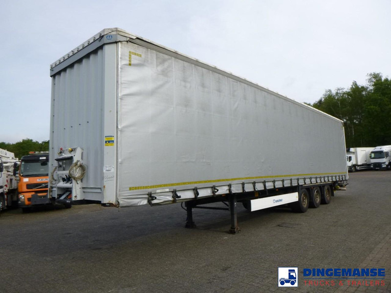 Krone Curtain side trailer SD - Брезентово полуремарке: снимка 1 Krone Curtain side trailer SD - Брезентово полуремарке: снимка 1