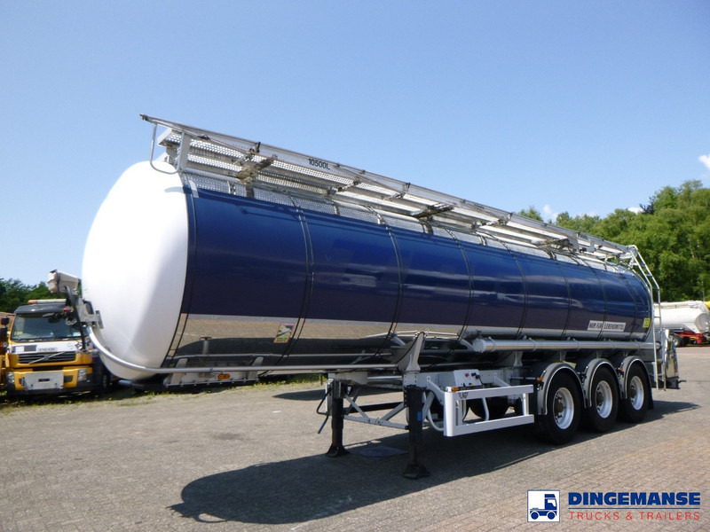 LAG Food tank inox 32 m3 / 3 comp + pump - Полуремарке цистерна: снимка 1 LAG Food tank inox 32 m3 / 3 comp + pump - Полуремарке цистерна: снимка 1