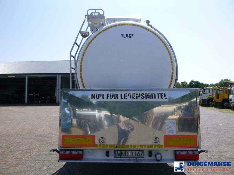 LAG Food tank inox 32 m3 / 3 comp + pump - Полуремарке цистерна: снимка 5 LAG Food tank inox 32 m3 / 3 comp + pump - Полуремарке цистерна: снимка 5