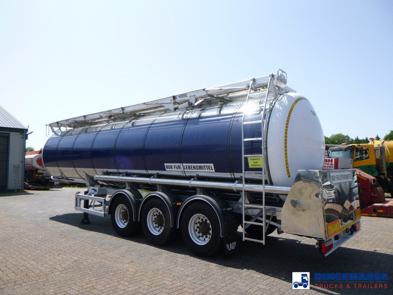 LAG Food tank inox 32 m3 / 3 comp + pump - Полуремарке цистерна: снимка 3 LAG Food tank inox 32 m3 / 3 comp + pump - Полуремарке цистерна: снимка 3