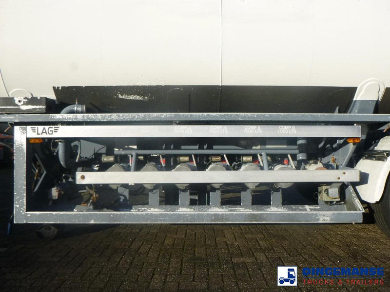 LAG Fuel tank alu 44.4 m3 / 6 comp + pump - Полуремарке цистерна: снимка 5 LAG Fuel tank alu 44.4 m3 / 6 comp + pump - Полуремарке цистерна: снимка 5
