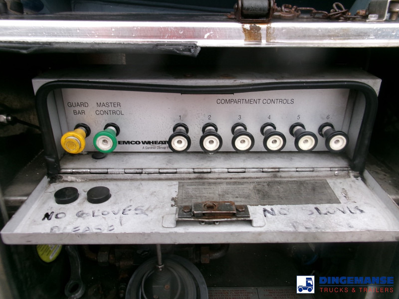 Полуремарке цистерна LAG Fuel tank alu 44.5 m3 / 6 comp + pump: снимка 11