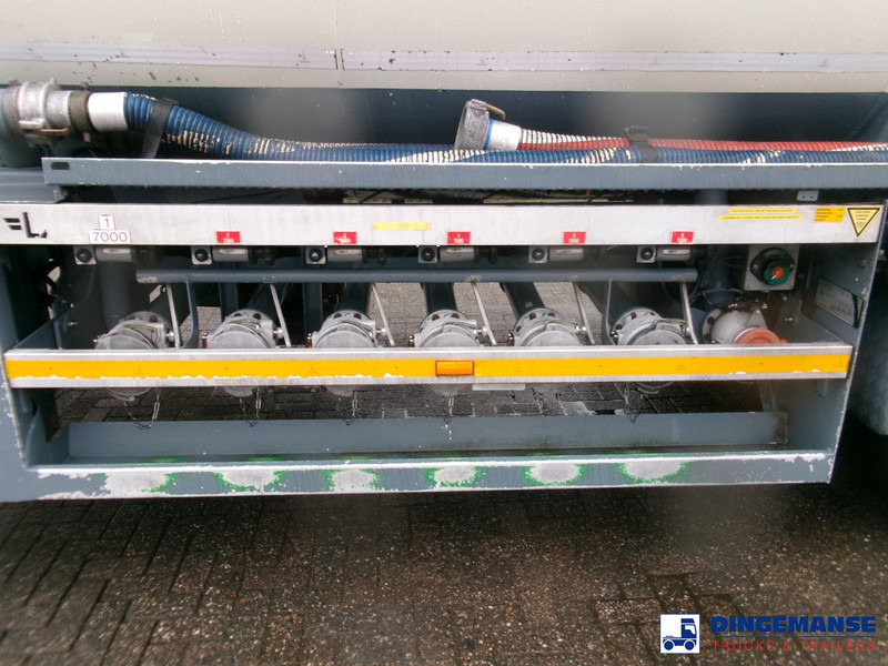 Полуремарке цистерна LAG Fuel tank alu 44.5 m3 / 6 comp + pump: снимка 9