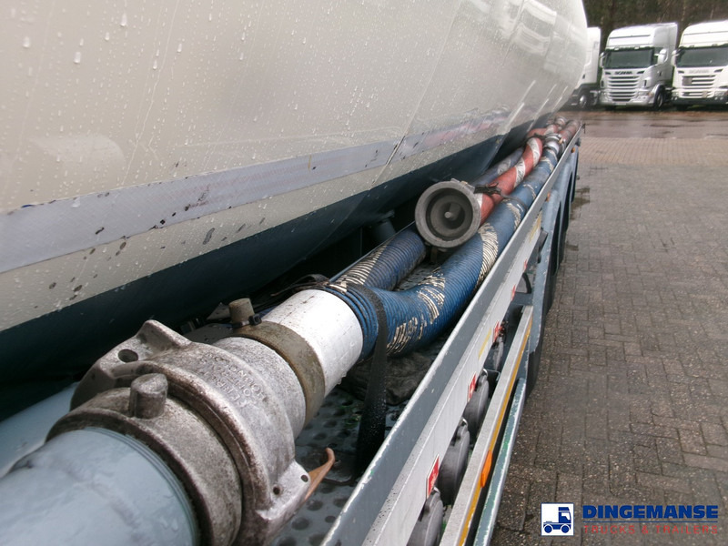 Полуремарке цистерна LAG Fuel tank alu 44.5 m3 / 6 comp + pump: снимка 14