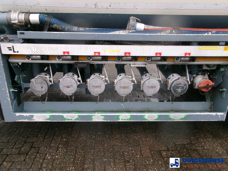Полуремарке цистерна LAG Fuel tank alu 44.5 m3 / 6 comp + pump: снимка 10