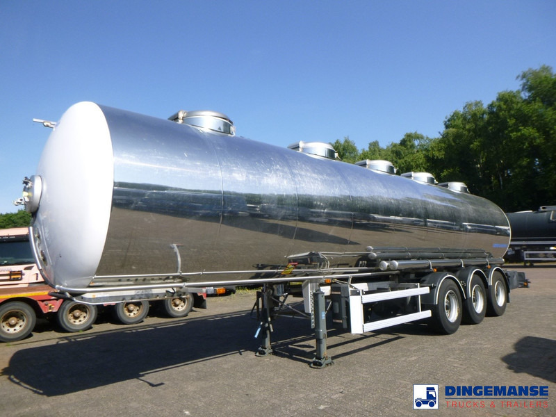 MAISONNEUVE Food tank inox 32 m3 / 5 comp - Полуремарке цистерна: снимка 1 MAISONNEUVE Food tank inox 32 m3 / 5 comp - Полуремарке цистерна: снимка 1