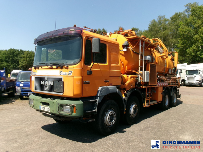 MAN 41.463 8x4 Euro 2 vacuum tank ADR 15 m3 / 2 comp - Каналопочистваща машина: снимка 1 MAN 41.463 8x4 Euro 2 vacuum tank ADR 15 m3 / 2 comp - Каналопочистваща машина: снимка 1