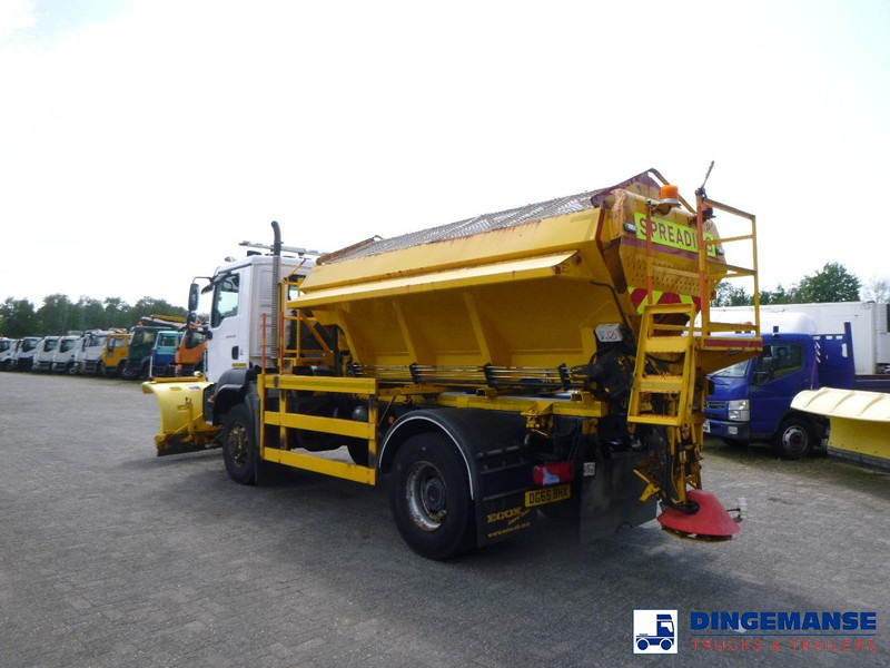 MAN TGM 18.290 4X4 RHD gritter / snow plough - Снегорин: снимка 3 MAN TGM 18.290 4X4 RHD gritter / snow plough - Снегорин: снимка 3