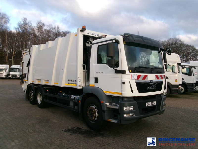 MAN TGM 26.320 6X2 Euro 6 RHD Faun refuse truck - Боклукчийска кола: снимка 2 MAN TGM 26.320 6X2 Euro 6 RHD Faun refuse truck - Боклукчийска кола: снимка 2