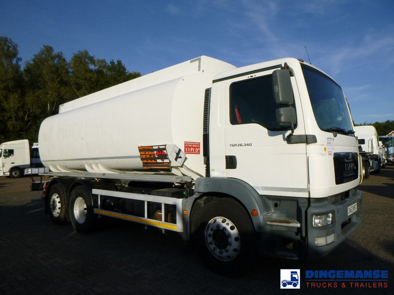 MAN TGM 26.340 6X2 RHD fuel tank 21 m3 / 5 comp - Камион цистерна: снимка 2 MAN TGM 26.340 6X2 RHD fuel tank 21 m3 / 5 comp - Камион цистерна: снимка 2