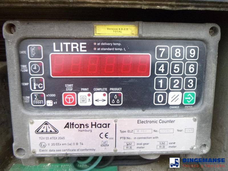 Камион цистерна MAN TGS 26.320 6X2 RHD fuel tank 20 m3 / 4 comp: снимка 15