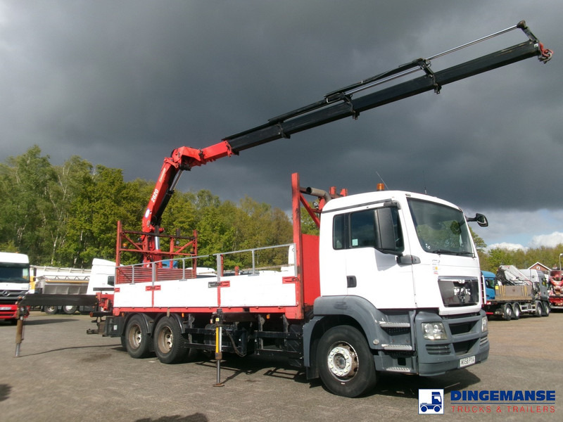 MAN TGS 26.320 6X4 RHD + HMF 2820 K4 - Камион с кран: снимка 2 MAN TGS 26.320 6X4 RHD + HMF 2820 K4 - Камион с кран: снимка 2