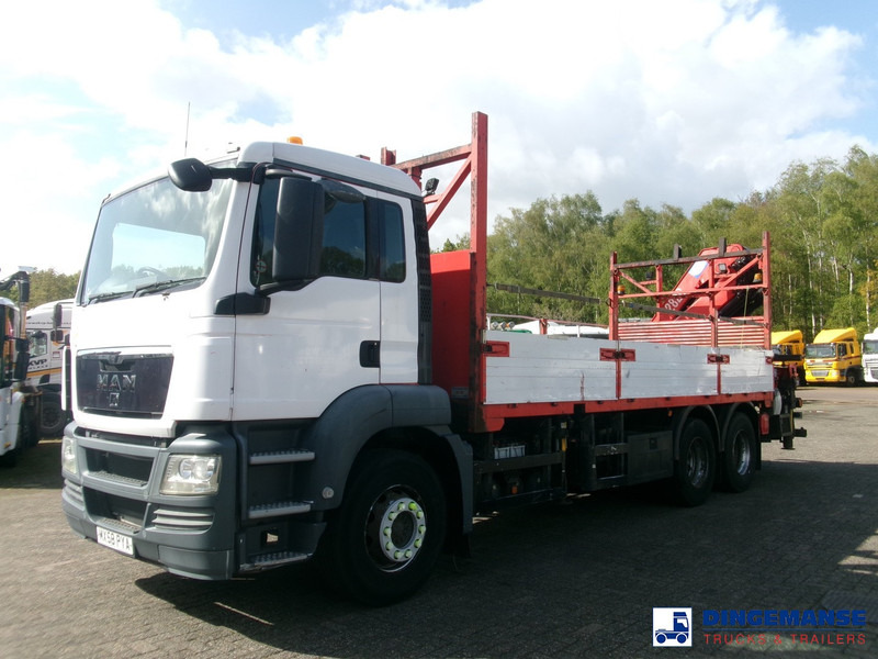 MAN TGS 26.320 6X4 RHD + HMF 2820 K4 - Камион с кран: снимка 5 MAN TGS 26.320 6X4 RHD + HMF 2820 K4 - Камион с кран: снимка 5
