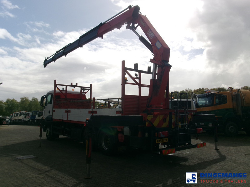 MAN TGS 26.320 6X4 RHD + HMF 2820 K4 - Камион с кран: снимка 3 MAN TGS 26.320 6X4 RHD + HMF 2820 K4 - Камион с кран: снимка 3