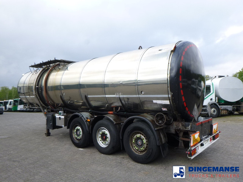 METALOVOUGA Bitumen tank inox 32 m3 / 1 comp + pump - Полуремарке цистерна: снимка 3 METALOVOUGA Bitumen tank inox 32 m3 / 1 comp + pump - Полуремарке цистерна: снимка 3