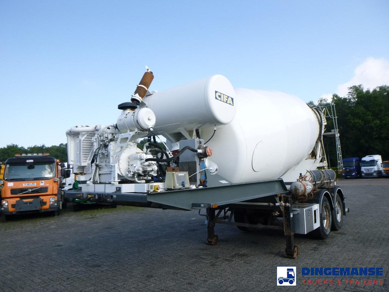 MOL Cifa mixer trailer 12 m3 - Полуремарке бетон миксер: снимка 1 MOL Cifa mixer trailer 12 m3 - Полуремарке бетон миксер: снимка 1