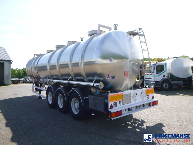 Magyar Chemical tank inox 40.5 m3 / 3 comp - Полуремарке цистерна: снимка 3 Magyar Chemical tank inox 40.5 m3 / 3 comp - Полуремарке цистерна: снимка 3
