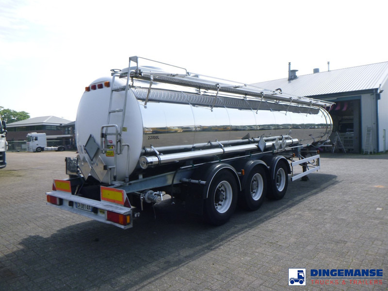 Magyar Chemical tank inox L4BH 22.2 m3 / 1 comp - Полуремарке цистерна: снимка 4 Magyar Chemical tank inox L4BH 22.2 m3 / 1 comp - Полуремарке цистерна: снимка 4