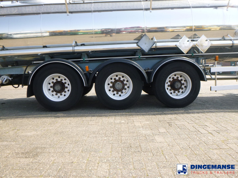 Magyar Chemical tank inox L4BH 22.2 m3 / 1 comp - Полуремарке цистерна: снимка 5 Magyar Chemical tank inox L4BH 22.2 m3 / 1 comp - Полуремарке цистерна: снимка 5