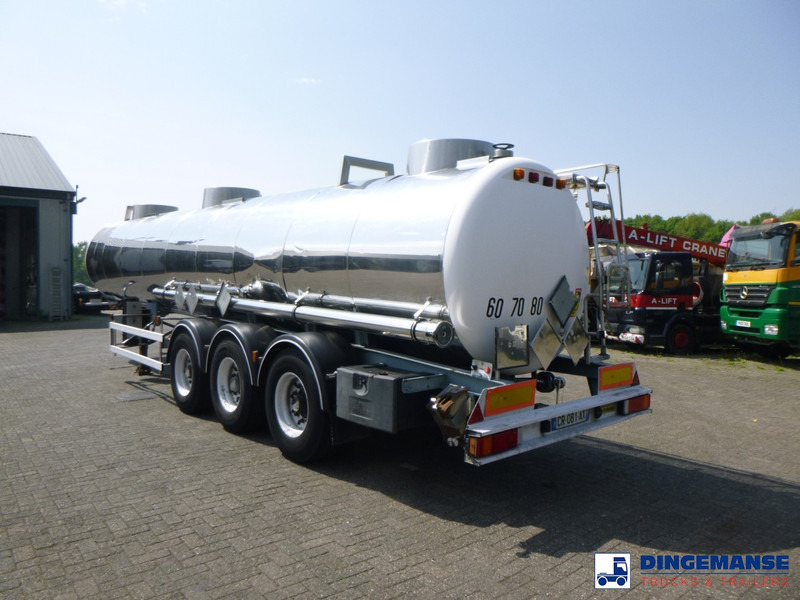 Magyar Chemical tank inox L4BH 22.2 m3 / 1 comp - Полуремарке цистерна: снимка 3 Magyar Chemical tank inox L4BH 22.2 m3 / 1 comp - Полуремарке цистерна: снимка 3