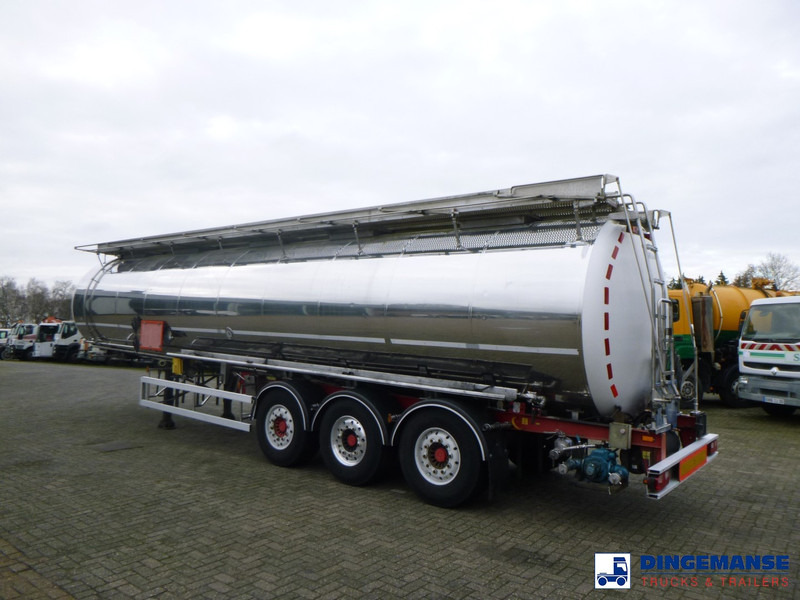 Magyar Chemical tank inox L4BH 37.4 m3 / 1 comp - Полуремарке цистерна: снимка 3 Magyar Chemical tank inox L4BH 37.4 m3 / 1 comp - Полуремарке цистерна: снимка 3
