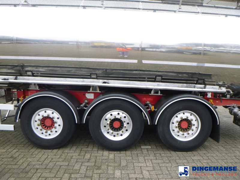 Magyar Chemical tank inox L4BH 37.4 m3 / 1 comp - Полуремарке цистерна: снимка 5 Magyar Chemical tank inox L4BH 37.4 m3 / 1 comp - Полуремарке цистерна: снимка 5