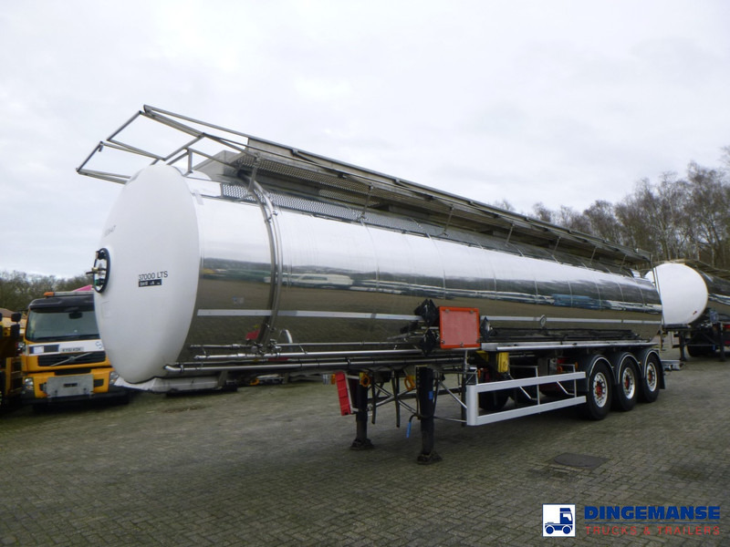 Magyar Chemical tank inox L4BH 37.4 m3 / 1 comp - Полуремарке цистерна: снимка 1 Magyar Chemical tank inox L4BH 37.4 m3 / 1 comp - Полуремарке цистерна: снимка 1