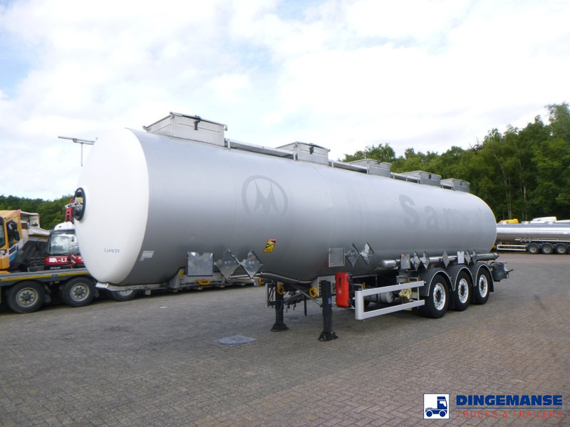 Magyar Chemical tank inox L4BH 37.5 m3 / 4 comp ADR 26-03-2026 - Полуремарке цистерна: снимка 1 Magyar Chemical tank inox L4BH 37.5 m3 / 4 comp ADR 26-03-2026 - Полуремарке цистерна: снимка 1